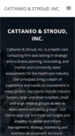 Mobile Screenshot of cattaneostroud.com
